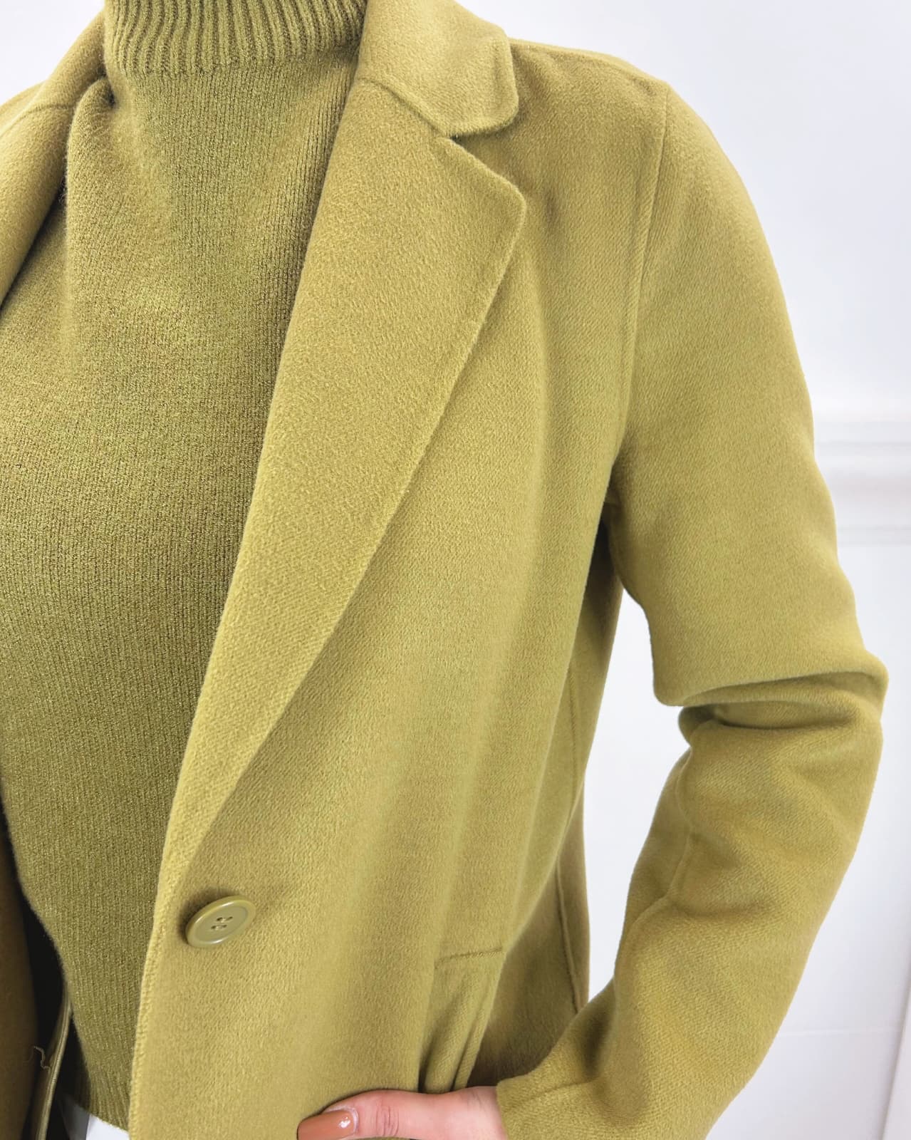 CAPPOTTO MONOPETTO IN DOUBLE