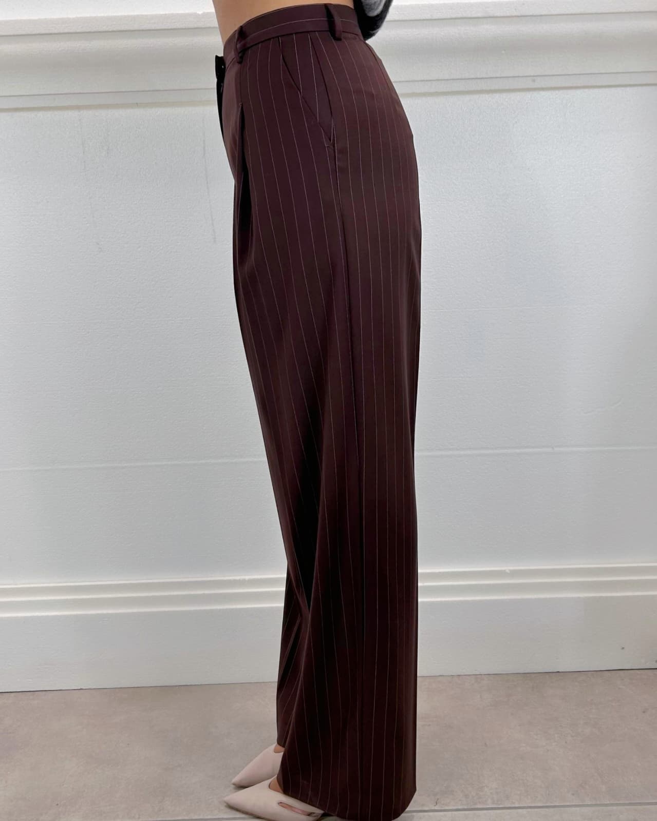 PANTALONI A PALAZZO GESSATI