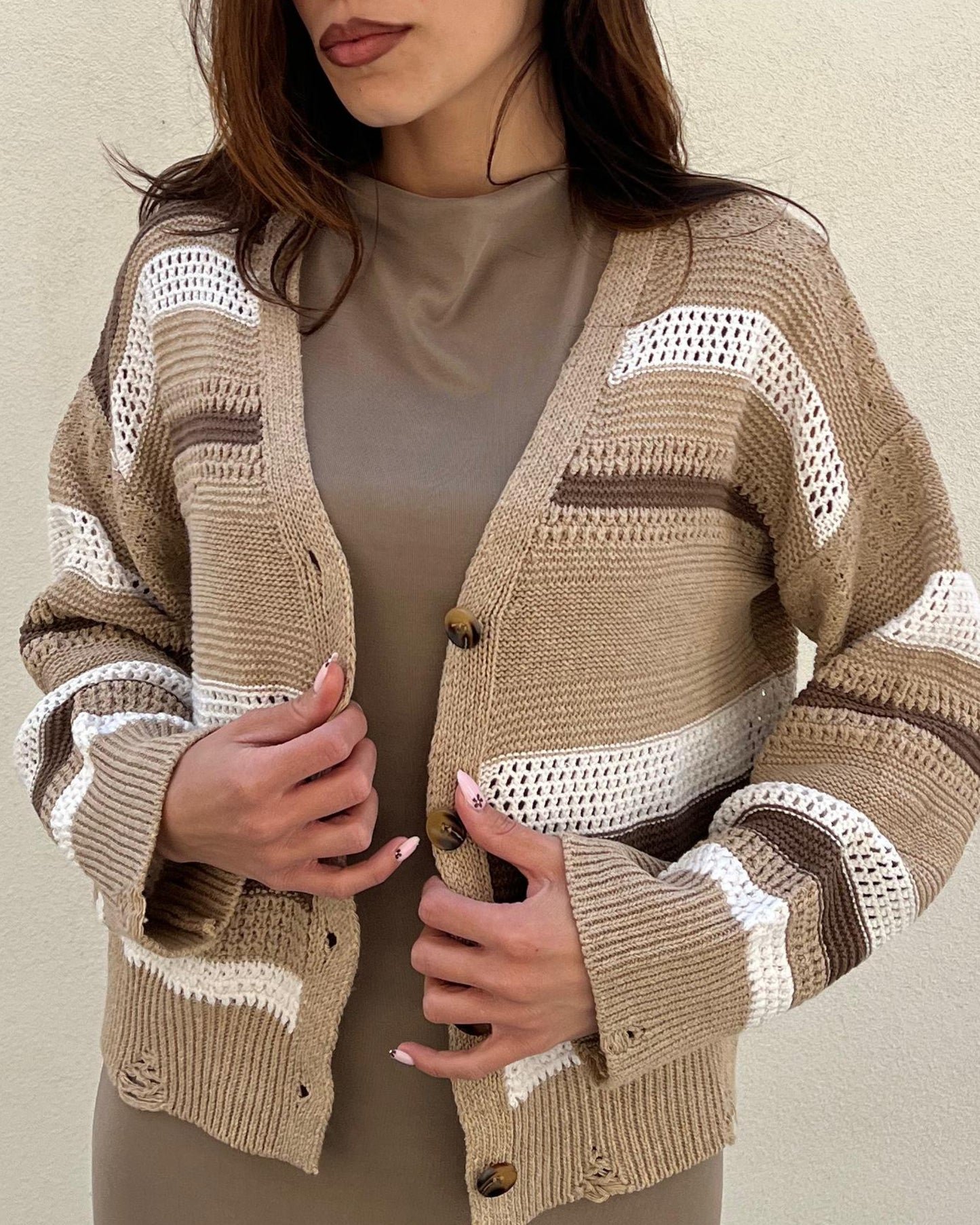 CARDIGAN IN FILO