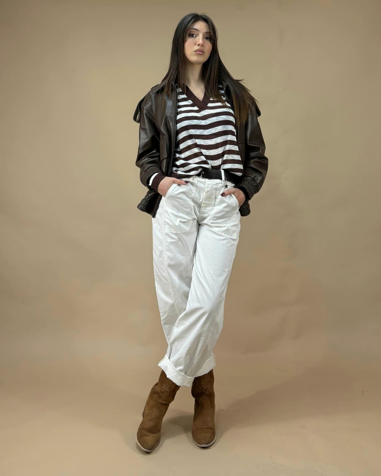 BOMBER IN PELLE