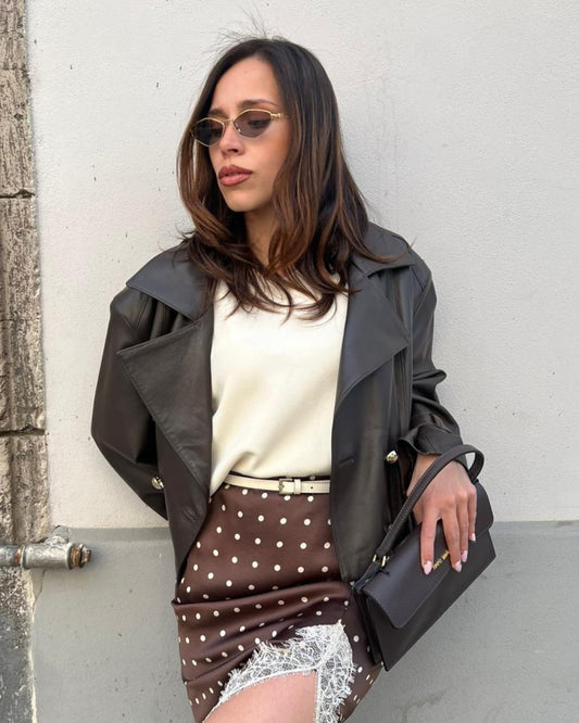 BOMBER IN PELLE