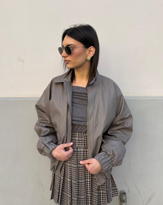 BOMBER ECO LEATHER